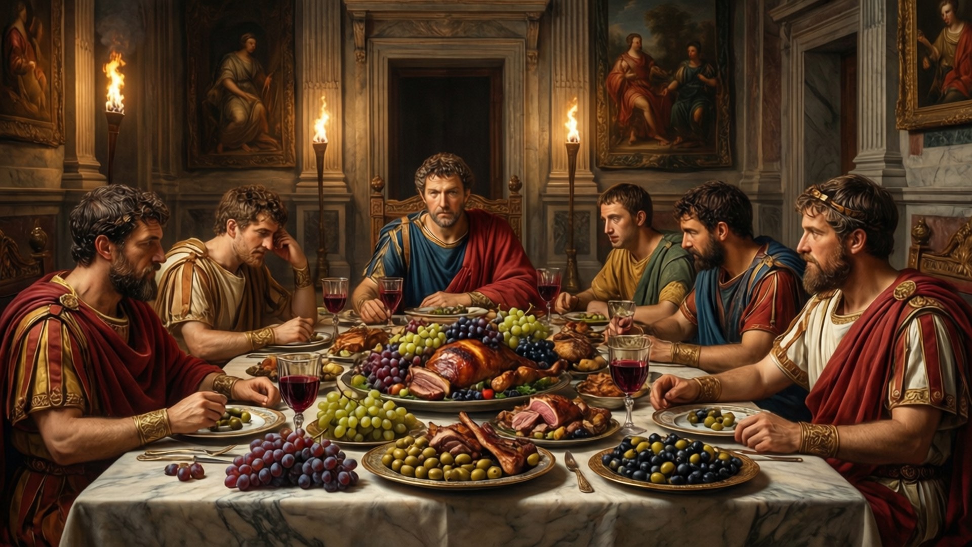 Feast of the Patricians by Wallpapers.art Studio