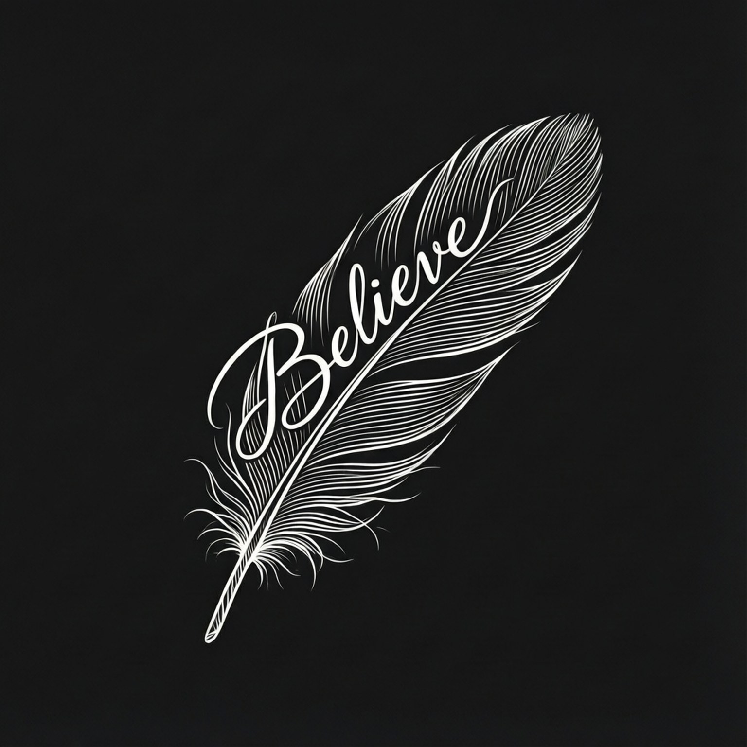 Feather Grace by Wallpapers.art Studio