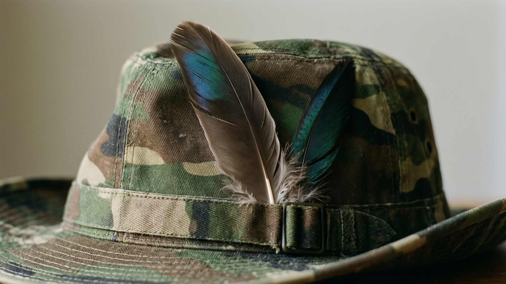 Feathered Hat by Wallpapers.art Studio