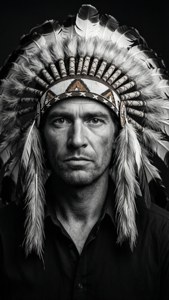 Feathered Portrait