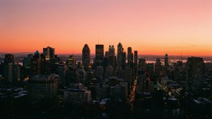 February City Dusk