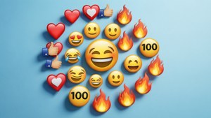 Feedback Emojis Collage