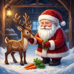 Feeding the Reindeer