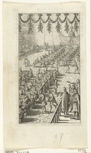Feestmaal ter gelegenheid van het huwelijk van Duyfken en haar geliefde