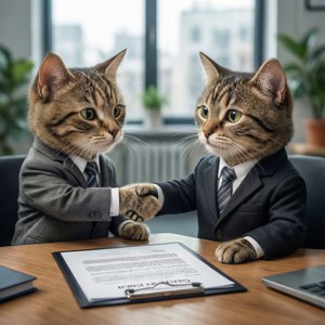 Feline Business Deal