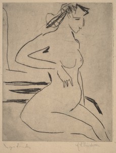 Female Nude Seated