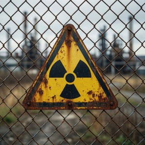 Fence Warning Sign