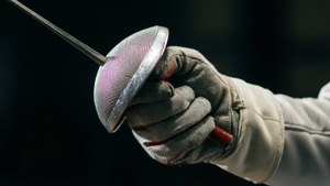Fencing Hand Close-Up