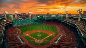 Fenway Park Sunset