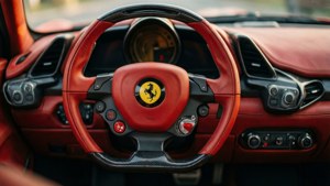 Ferrari Steering Detail