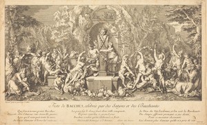 Feste de Bacchus, celebree par des Satyres et des Bacchantes (Feast of Bacchus Celeb rated by Satyrs and Bacchanales)