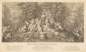 Feste de Diane, Troublee par des Satyres (Feast of Diana Disrupted by Satyrs)