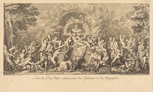 Feste du Dieu Pan, celebree par des Sylvains et des Nymphes (Feast of the God Pan Celebrated by Sylvans and Nymphs)