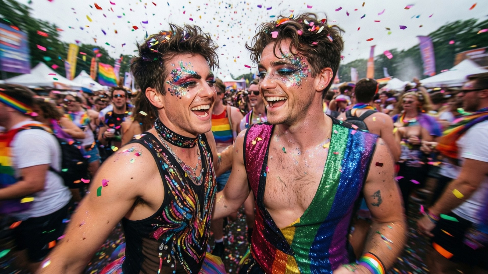 Festival Dance Joy by Wallpapers.art Studio