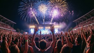Festival Night Fireworks Spectacle