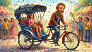 Festival Rickshaw Parade