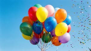 Festive Balloon Bunch