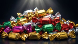 Festive Candy Pile