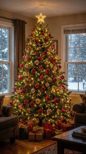 Festive Christmas Tree