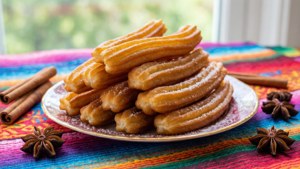 Festive Churros Spread
