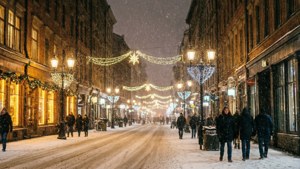 Festive City Street
