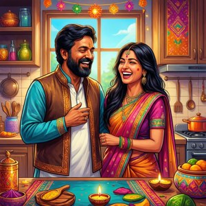 Festive Duo Jethalal Dayaben