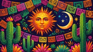 Festive Mexican Folk Art