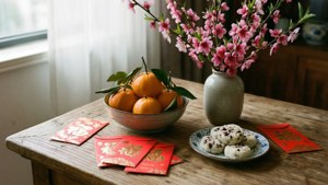 Festive Table Setting