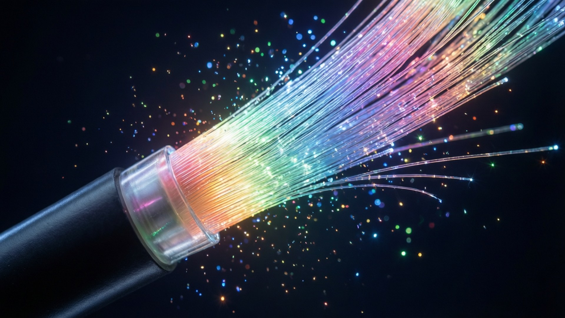 Fiber Optic Pulse by Wallpapers.art Studio