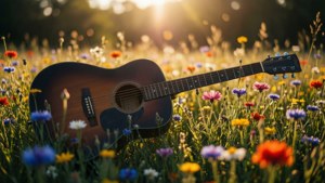 Field of Flowers Guitar