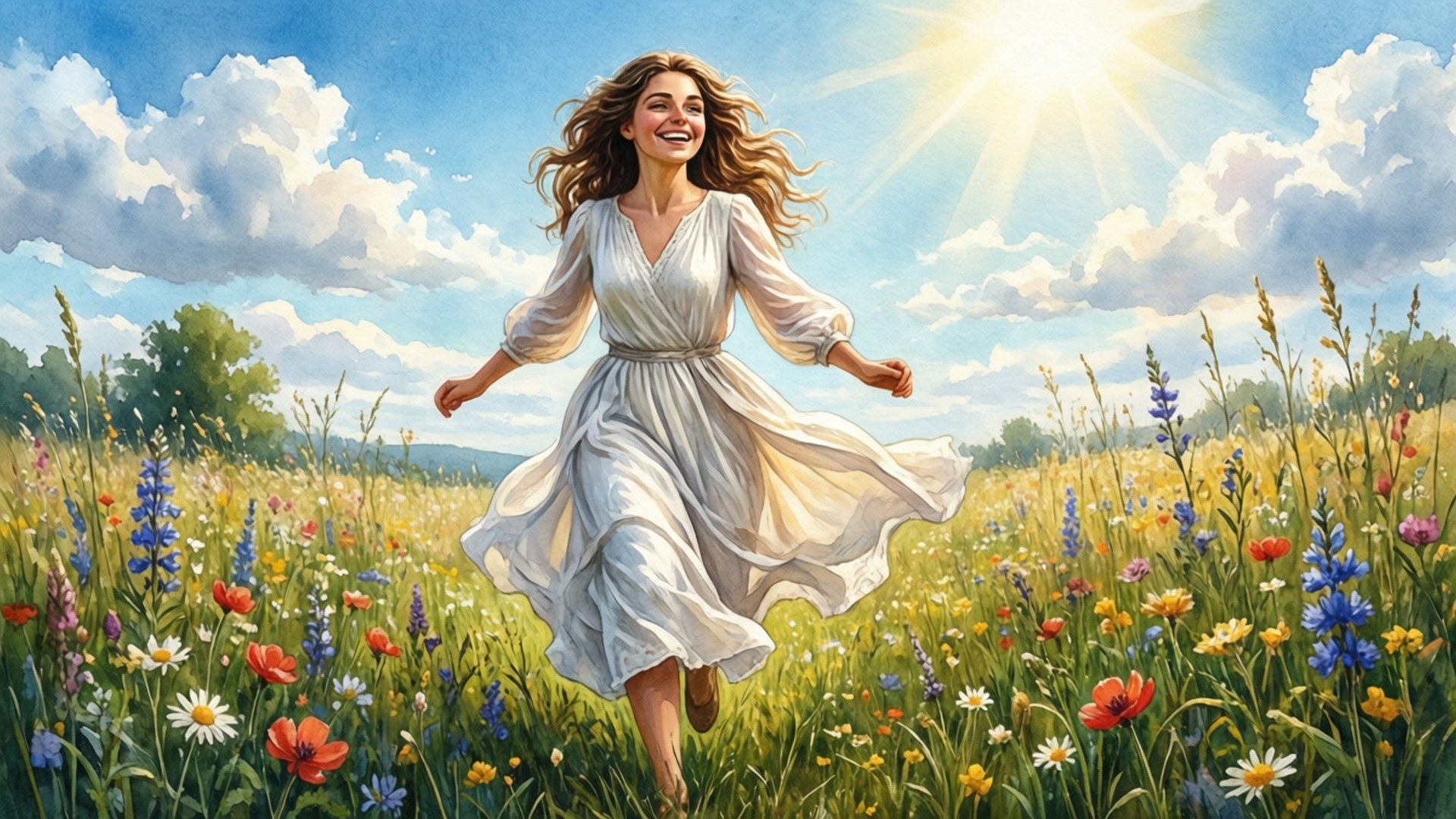 Fields of Hope by Wallpapers.art Studio