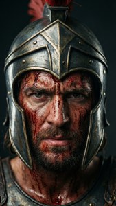 Fierce Ajax Portrait