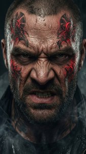 Fierce Drax Portrait