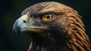 Fierce Eagle Portrait
