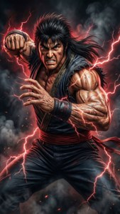 Fierce Fighting Stance