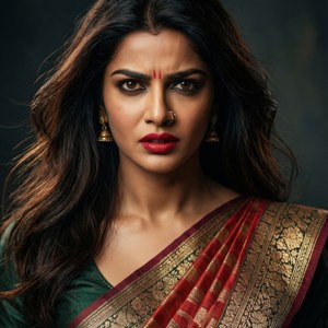 Fierce Indian Woman