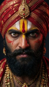 Fierce Portrait