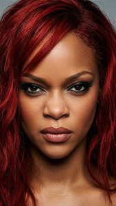 Fierce Red Hair Portrait