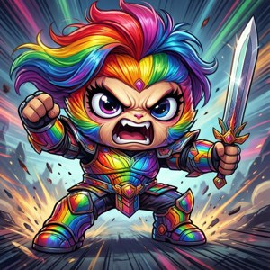 Fierce Unikitty