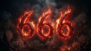 Fiery 666 in the Void