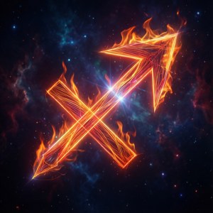 Fiery Arrow Symbol