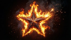Fiery Blazing Star