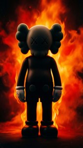 Fiery Companion Silhouette