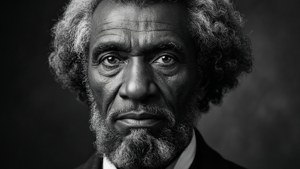 Fiery Gaze Portrait