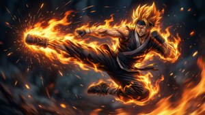 Fiery Kick