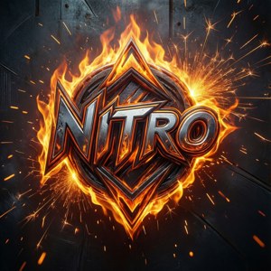 Fiery Nitro Badge