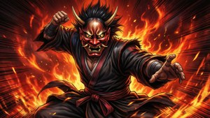 Fiery Oni Stance