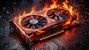 Fiery Overclocked Card