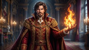 Fiery Royal Presence