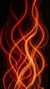 Fiery Squiggle Embers